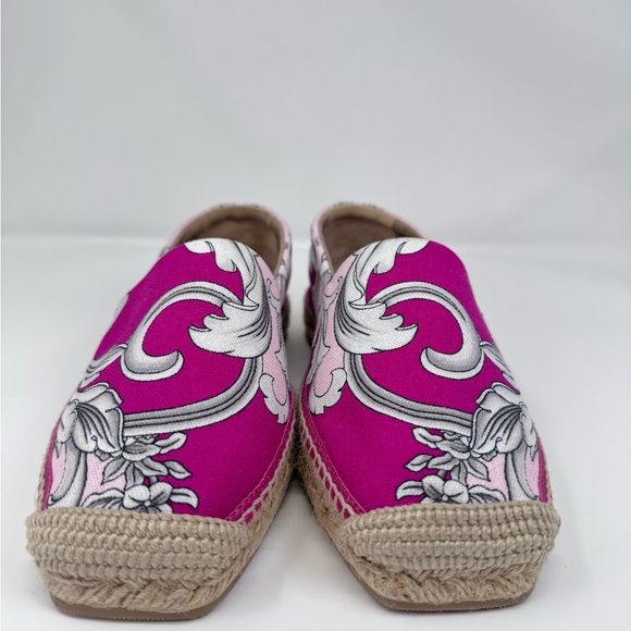 Versace Loafer Espadrille Size 38 | Fuchsia Rose Italy - Picture 8 of 9